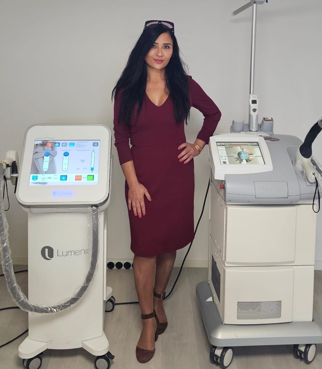 Inhaberin von Kleopatra Beauty mit den Diodenlasern Lumenis LightSheer® Desire und Cynosure Vectus® im Studio in Olten
